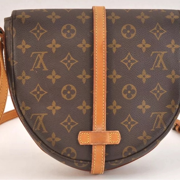 Authentic Louis Vuitton Monogram Chantilly MM Shoulder Cross Bag - Picture 2 of 15